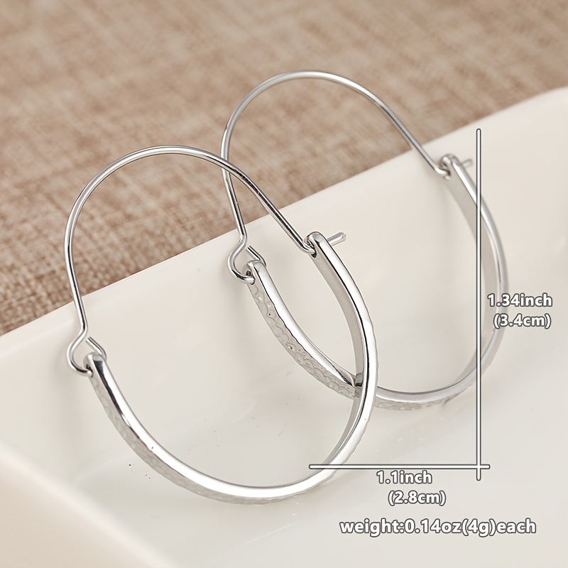 Retro Circular Earrings for Women's Parties
